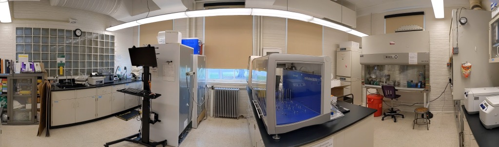Panorama of the Ishaq Lab Molecular Genetics space.